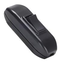 Interruptor centro de cordao preto 10a 250v icc-100 margirius