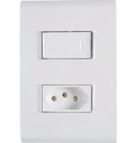 Interruptor com 1 tecla e 1 tomada 20a liz - tramontina