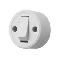 Interruptor com 1 Tecla Simples Redondo - 0222 - FAME Interruptor com 1 Tecla Simples Redondo - 0222 - FAME