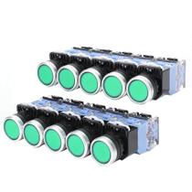 Interruptor com botão de pressão Vikye BEM38-11DS 22mm Momentary Green