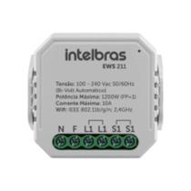Interruptor Controlador De Cargas Wifi 1/1 Ews211 Intelbras
