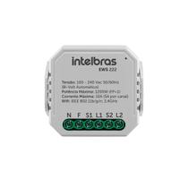 Interruptor Controlador de Cargas Wifi 2/2 EWS 222 Intelbras