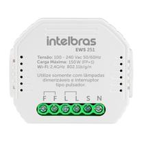 Interruptor controlador dimmer smart wi-fi ews 251 intelbras