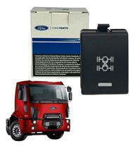 Interruptor Controle Eixo Traseiro Ford Novo Cargo12/19 Orig Preto