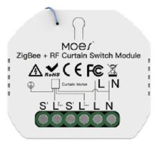 Interruptor Cortina Zigbee + Rf Casa Inteligente
