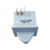 Interruptor da Lâmpada Branco 326035389 Refrigerador Consul / Brastemp BRF36FR BRF36GR CRP38A