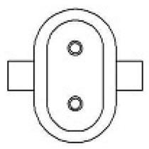 Interruptor da luz da ré Ford F-4000 1978 a 2011 3-RHO 4458