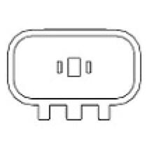 Interruptor da luz da ré Mitsubishi L200 1992 a 2020 3-RHO