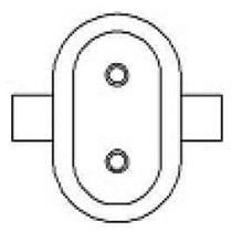 Interruptor da luz da ré Volkswagen 24-220 1991 a 2006 3-RHO Interruptor da luz da ré Volkswagen 24-220 1991 a 2006 3-RHO