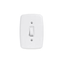 Interruptor de 1 Tecla Simples com Placa 4x2