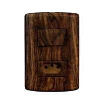 Interruptor de 1 Tecla Simples e Tomada 2p+t 20a , Modular, com Placa 4x2 e Suporte Interruptor de 1 Tecla Simples e Tomada 2p+t 20a , Modular, com Placa 4x2 e Suporte