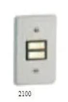 Interruptor de 2 Teclas 10A Standard Interruptor de 2 Teclas 10A Standard