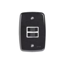 Interruptor de 2 Teclas Simples com Placa 4x2