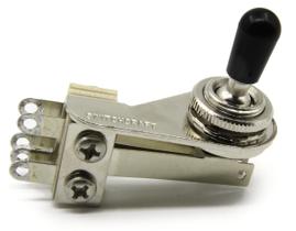 Interruptor de alavanca YBW Switchcraft com ponta preta de ângulo reto Interruptor de alavanca YBW Switchcraft com ponta preta de ângulo reto