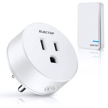 Interruptor de Alimentação Sem Fio ELECTOP 15A/1500W com Controle Remoto