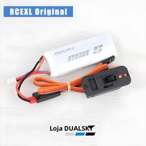 Interruptor De Alta Corrente V2 Rcexl TOC Com Indicador De Energia LED E Plugue Futaba