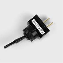 Interruptor de alternância Jandorf SPST Black 2 Tab Off/On