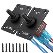 Interruptor de alternância Weasch Polaridade reversa 12V 30A DPDT 3 Pos Interruptor de alternância Weasch Polaridade reversa 12V 30A DPDT 3 Pos