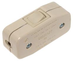 Interruptor de aparelho Leviton 5410-I 3A 125V Ivory Heavy Duty