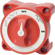 Interruptor de bateria Blue Sea Systems 5510E E-series, circuito duplo