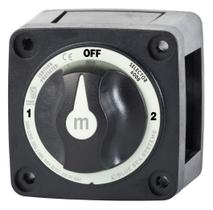 Interruptor de bateria Blue Sea Systems M-series 6008200 3 posições Interruptor de bateria Blue Sea Systems M-series 6008200 3 posições