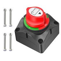Interruptor de bateria Nilight 1-2-Both-Off 12V-48V à prova d'água