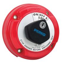 Interruptor de bateria Perko Alternator Field Disconnect com trava Interruptor de bateria Perko Alternator Field Disconnect com trava