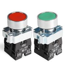 Interruptor de botão de pressão momentâneo APIELE XB2-11BN-G&R 22mm 1NO 1NC Interruptor de botão de pressão momentâneo APIELE XB2-11BN-G&R 22mm 1NO 1NC