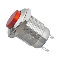 Interruptor De Botão Redondo Metálico À Prova d'Água De 12mm Para Carro, Início Do Motor, Interruptor De Botão Redondo Metálico À Prova d'Água De 12mm Para Carro, Início Do Motor,