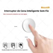 Interruptor De Botão Sem Fio Inteligente Zigbee Com Controle Remoto, Operado Por Bateria, Automação