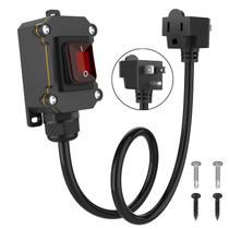 Interruptor de cabo em linha KarlKers IP67 à prova d'água 20A-125V