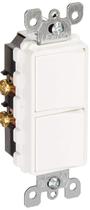 Interruptor de combinação Leviton 5627-W 20A 120/277VAC Branco