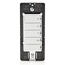 Interruptor de contagem regressiva Leviton DT204-1LW 20A 1HP/16A Branco