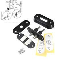 Interruptor De Contato Para Porta Deslizante Preta Para Sistemas De Alarme E Travamento Central De Interruptor De Contato Para Porta Deslizante Preta Para Sistemas De Alarme E Travamento Central De