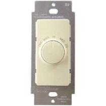 Interruptor de controle de velocidade do ventilador Leviton Decora Illumatech 120V Ivory Interruptor de controle de velocidade do ventilador Leviton Decora Illumatech 120V Ivory