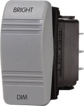 Interruptor de controle Dimmer Blue Sea Systems 8216, cinza