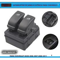 Interruptor De Controle Do Elevador De Vidro Frontal Esquerdo Para Chevrolet Lova Aveo Barina G3 Interruptor De Controle Do Elevador De Vidro Frontal Esquerdo Para Chevrolet Lova Aveo Barina G3