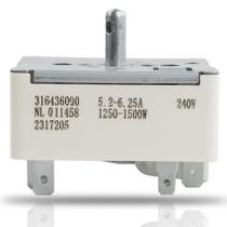 Interruptor de controle do queimador de superfície Frigidaire 15cm 316436000