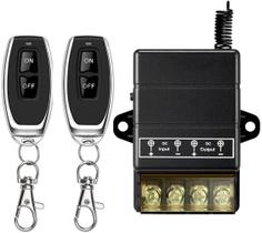 Interruptor de Controle Remoto Donjon 12V-72V 30A Alcance de 100 m Interruptor de Controle Remoto Donjon 12V-72V 30A Alcance de 100 m