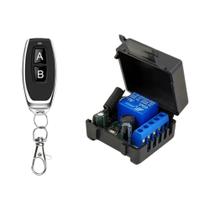 Interruptor De Controle Remoto Sem Fio 12V 10A 433Mhz RF Com Receptor E Transmissor Para Fechadura