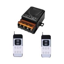 Interruptor De Controle Remoto Sem Fio 12V 24V 36V 30A RF 433Mhz Para Aquecedores De Água E Lâmpadas Interruptor De Controle Remoto Sem Fio 12V 24V 36V 30A RF 433Mhz Para Aquecedores De Água E Lâmpadas