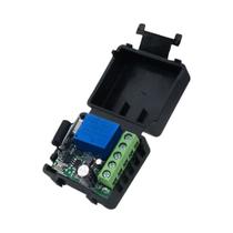 Interruptor De Controle Remoto Sem Fio 433Mhz 12V 10A Módulo Mini Receptor Para Porta De Garagem LED