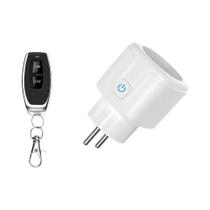 Interruptor De Controle Remoto Sem Fio 433Mhz 15A Padrão EU FR Plug Elétrico Para Luz De Casa