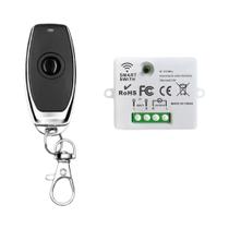 Interruptor De Controle Remoto Sem Fio 433MHz AC 110V 220V Mini Receptor Para Lâmpada LED Ventilador