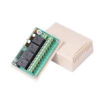 Interruptor De Controle Remoto Sem Fio 433MHz Módulo Receptor De Relé 4CH Com Transmissor RF De 4