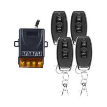 Interruptor De Controle Remoto Sem Fio 433Mhz, Receptor De Relé RF Para Eletrodomésticos, Lâmpada AC