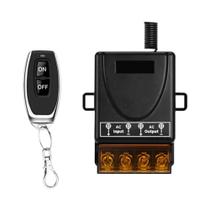Interruptor De Controle Remoto Sem Fio RF 433Mhz 30A 110V-220V Para Luz, Lâmpada, Bomba De Água,