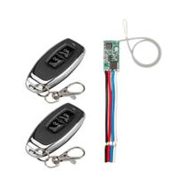 Interruptor De Controle Remoto Sem Fio RF 433mhz Mini Relé Micro Receptor Transmissor Para Lâmpada