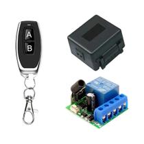 Interruptor De Controle Remoto Sem Fio Universal 433mhz, Módulo De Relé 12v 10a Para Motor, Portão