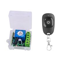 Interruptor De Controle Remoto Sem Fio Universal 433Mhz Módulo Receptor De Relé 1CH DC 12V KEBIDU RF